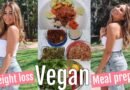 My Weight Loss Vegan Meal Prep Routine 2018