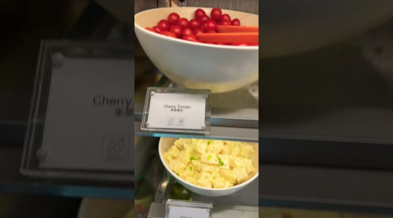 Salad Bar at Plaza Premium Lounge, Hong Kong International Airport #foodie #salad #healthyfood #bar