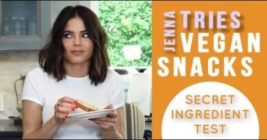 VEGAN SNACK TASTE TEST! *Secret Ingredient* | Jenna Dewan